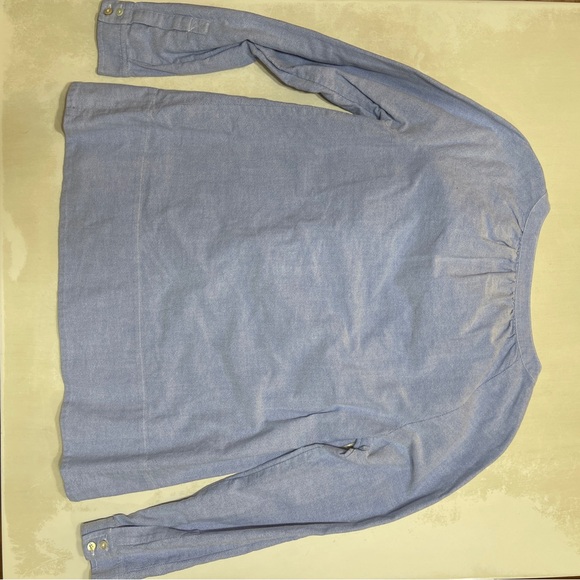 Lilla P Light Blue Long Sleeve Top - Picture 4 of 5